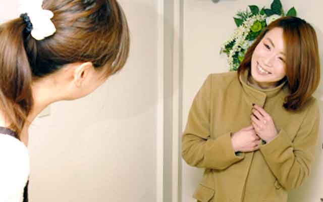 サロンの入り口の写真